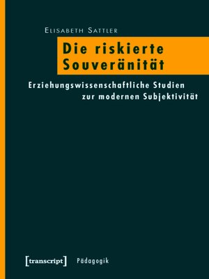 cover image of Die riskierte Souveränität